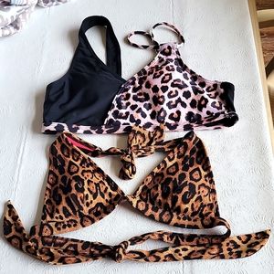 Animal Prints Swimsuit Tops